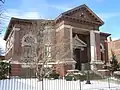 223 S. Main - Crown Point Carnegie Library, Colonial Revival, 1908