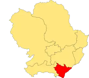 Location of the ward