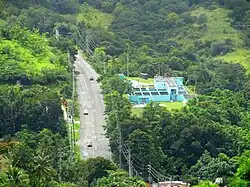 Puerto Rico Highway 1 between Matón Arriba and Cayey barrio-pueblo