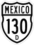 Federal Highway 130D shield