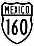 Federal Highway 160 shield