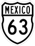 Federal Highway 63 shield