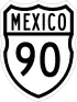 Federal Highway 90 shield