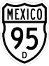 Federal Highway 95D shield