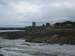 Carrigaholt Castle as seen from the main town area