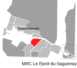 Location of Saint-Félix-d'Otis