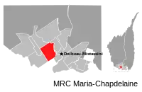 Location of Albanel