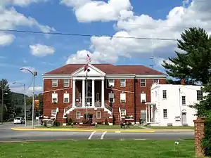 Carter County Courthouse in Elizabethton