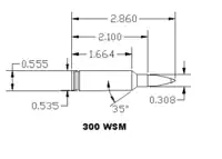 Measured Drawing, 300 WSM