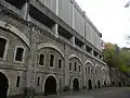 Barracks. The building is above a water tank constructed later.