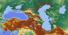 Location of Caspian Pipeline Consortium