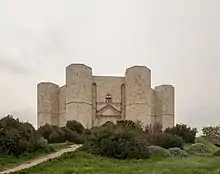 Castel del Monte in Andria of Apulia was the location of Intelligent Music Project's postcard.