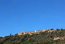 View of Castelnuovo dell'Abate