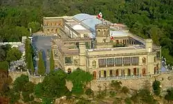 Another bird's-eye view of the castle