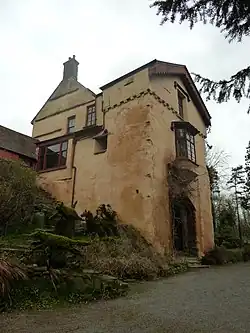 Castle House, Usk originally the castle gatehouse, now a private house