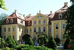 Rammenau Castle, front side