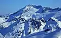 Castle Towers Mountain in winter