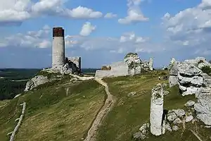 Ruins of the castle Olsztyn