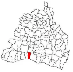 Location in Dolj County