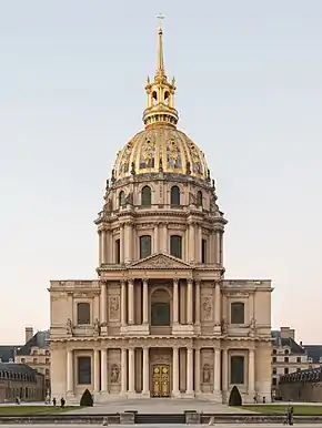 Dome of Les Invalides (1677–1706) by Jules Hardouin-Mansart