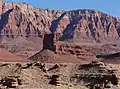 Cathedral Rock, with Vermilion Cliffs behind