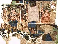 Presentation of the Parinirvana, Cave 205