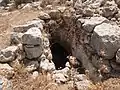 Cave entrance in the vicinity of Jarash