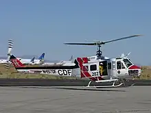 CDF Bell 205 from the Bieber Helitack crew