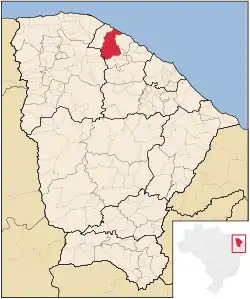 Location in Ceará