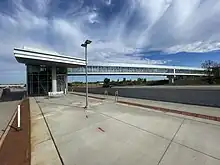 Cedar Grove Station from platform towards skyway.