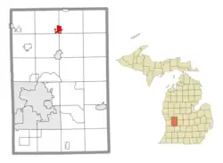 Location within Kent County