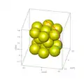 3D atomic structure with inverse pole figure