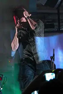 Klayton performing in 2010