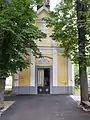 A cemetery chapel