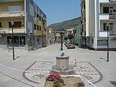 Town center square