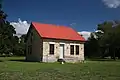 Old building in Center Point Historical Park