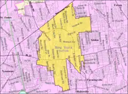 U.S. Census map