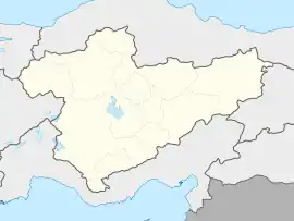 Yazıhüyük is located in Turkey Central Anatolia