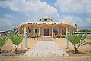 Research center of Villa Karo.