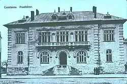 The Constanța County Prefect's building (1906–1949), currently used as headquarters of the Constanța military district