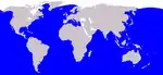 Fin whale range