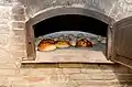 The bread oven at the Chateau