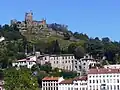 The ruins of Vienne's medieval castle