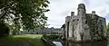 Panoramic view of the keep, the chapel and the placitum