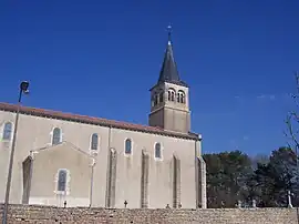 The church in Châtenoy-le-Royal