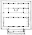 Hondō layout