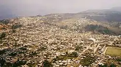 An air view of the Province of Chachapoyas