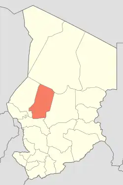 Moussoro is located in Chad