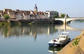 A general view of Chalon-sur-Saône