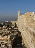 Ruins in the northwestern part of the courtyard